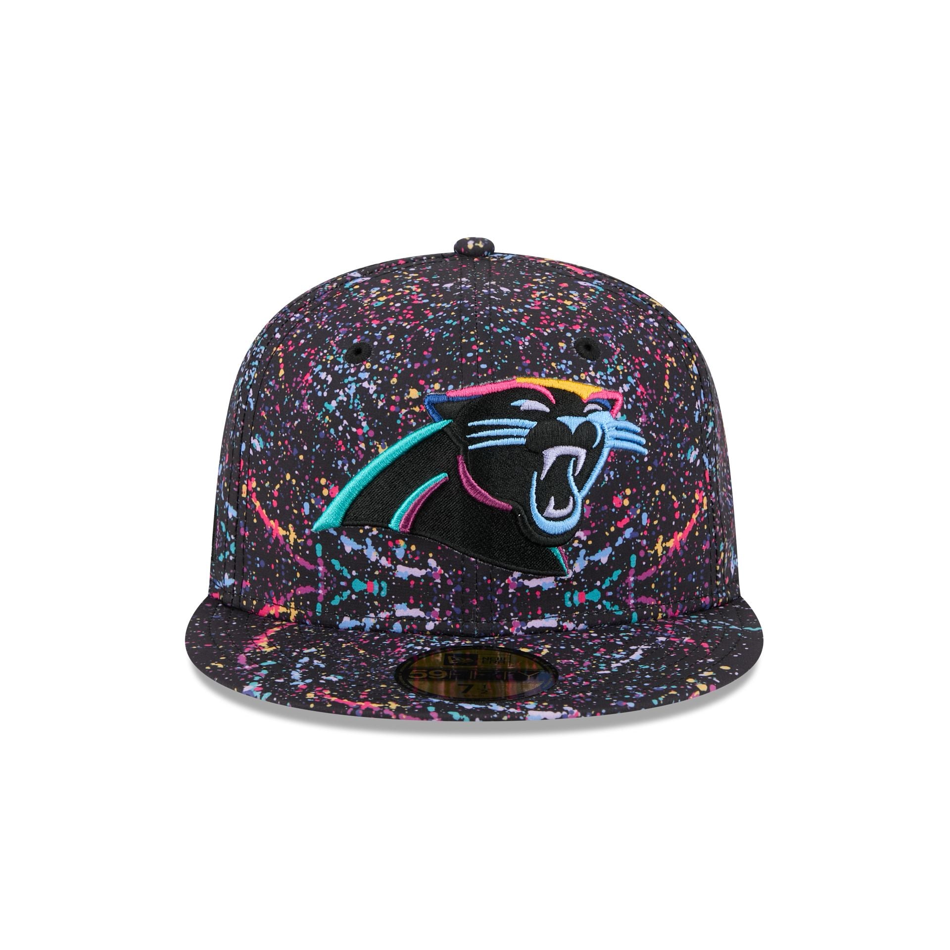 Carolina Panthers 2025 Crucial Catch 59FIFTY Fitted Hat - Image 2