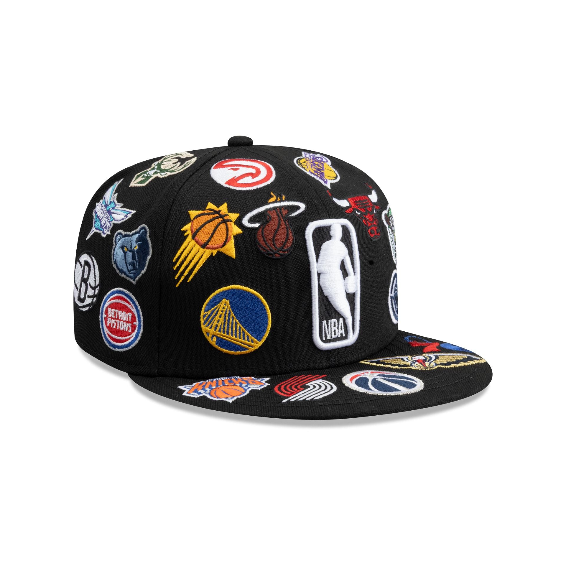 NBA Logo Scramble 59FIFTY Fitted Hat - Image 3