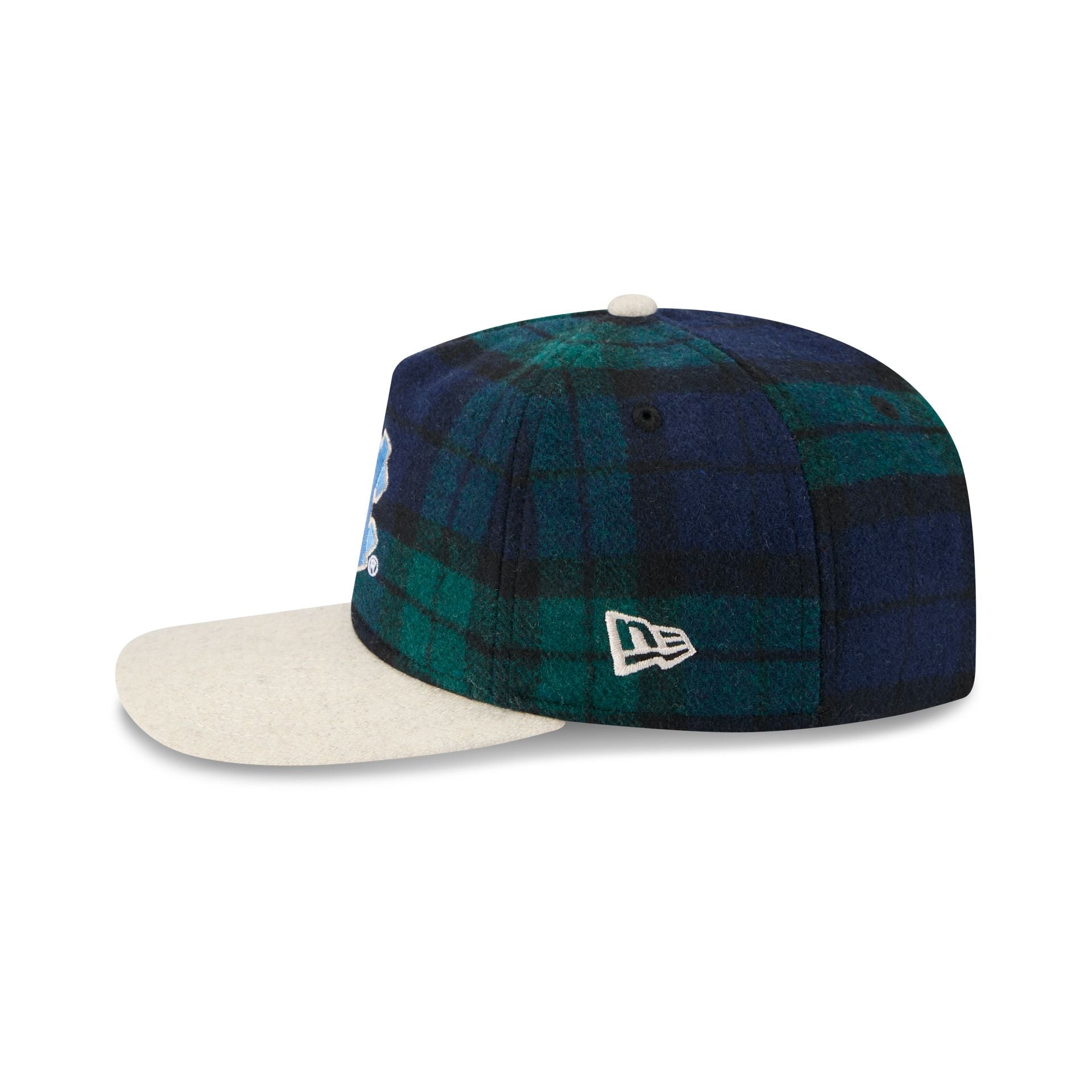 North Carolina Tar Heels Plaid Letterman 19TWENTY Adjustable Hat - Image 5
