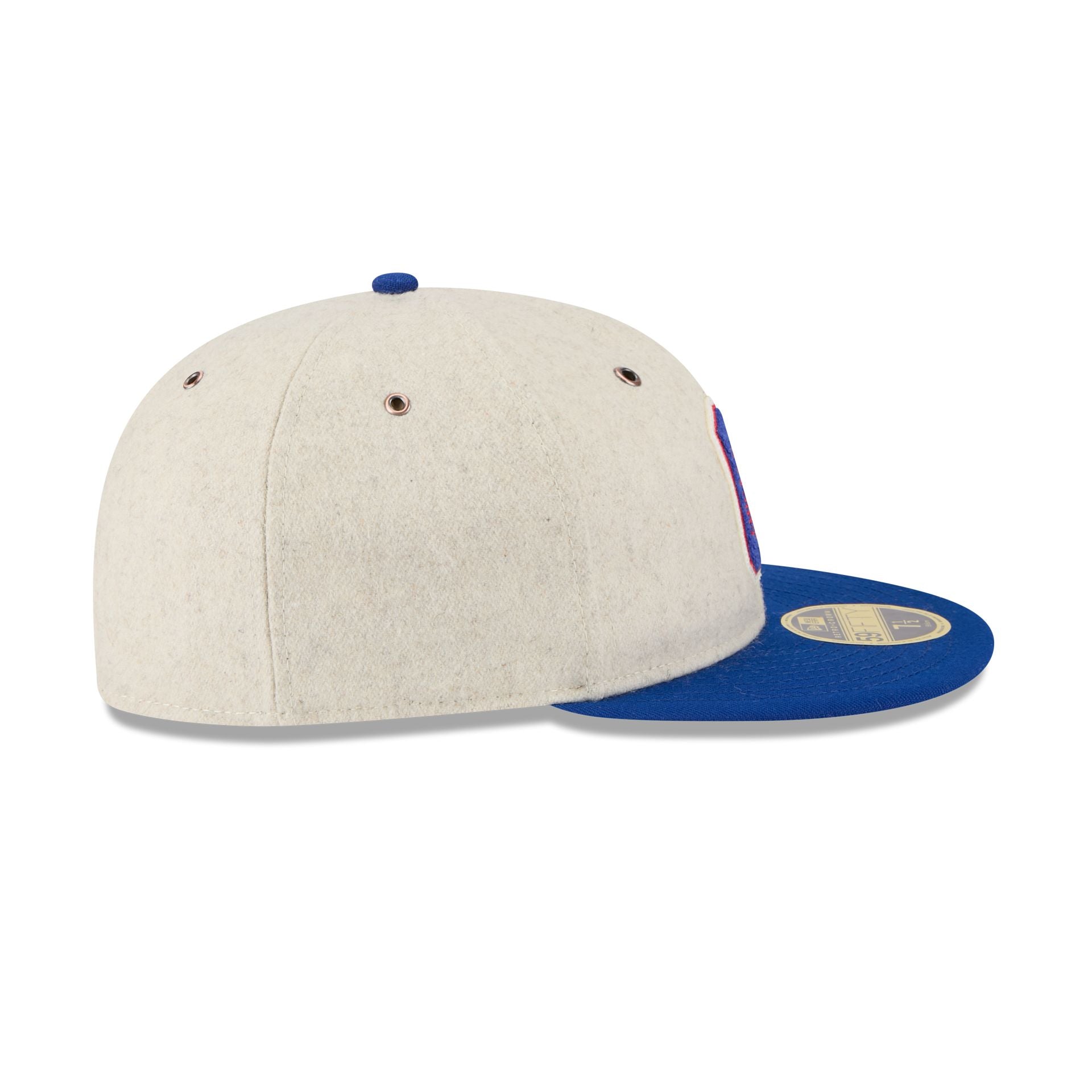 Chicago Cubs Wool Letterman Retro Crown 59FIFTY Fitted Hat - Image 5