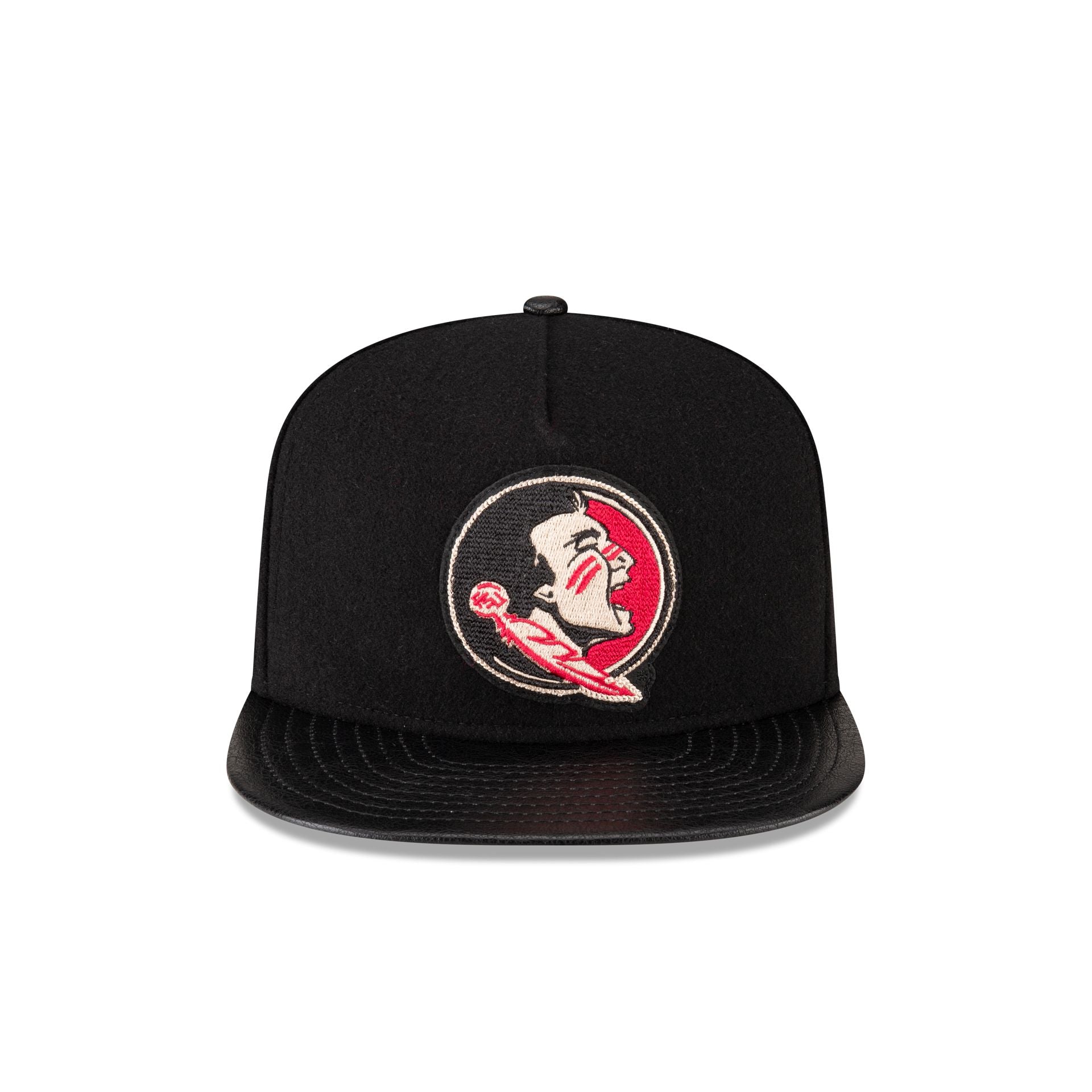 Florida State Seminoles Wool Letterman 9FIFTY A-Frame Snapback Hat - Image 2