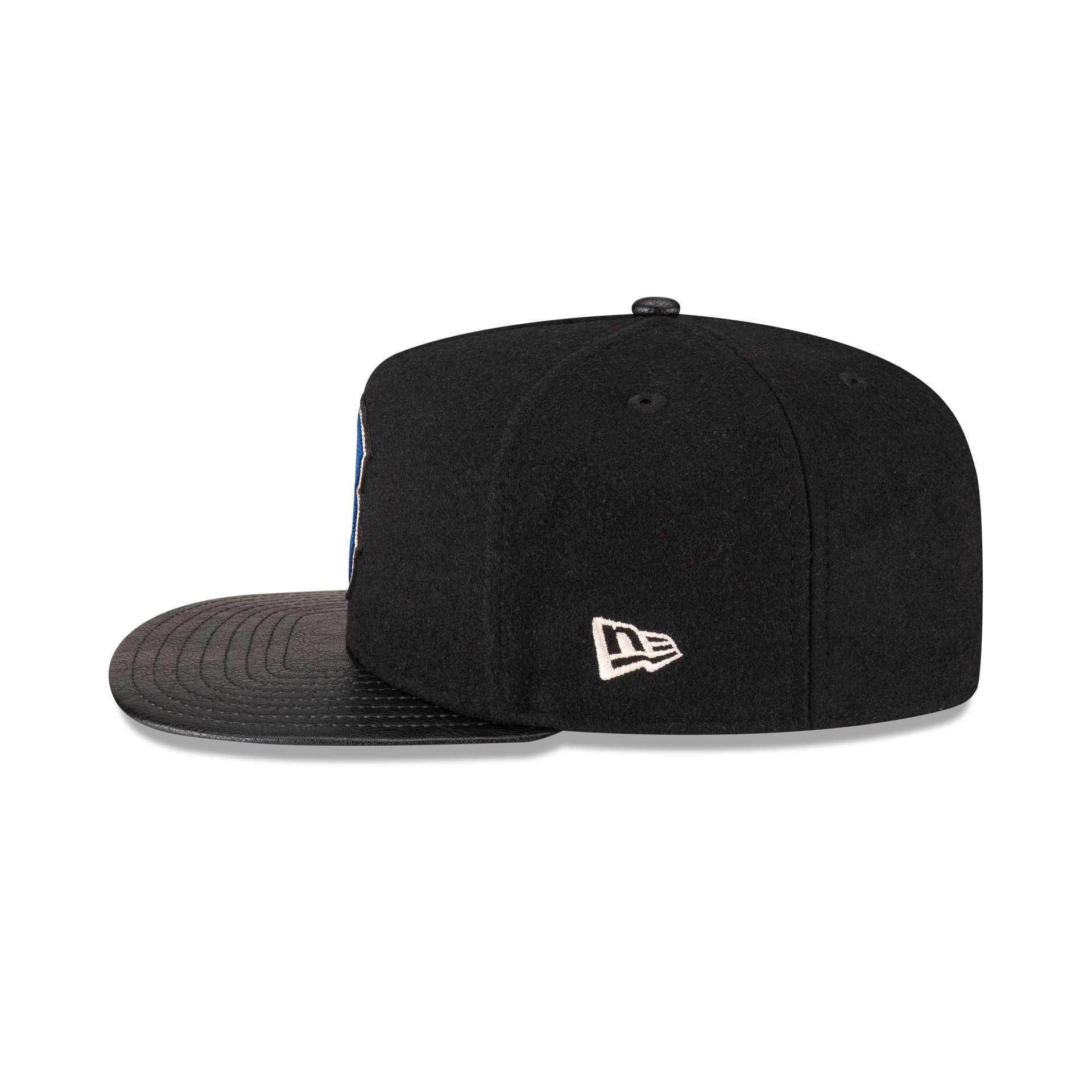Brooklyn Dodgers Wool Letterman 9FIFTY A-Frame Snapback Hat - Image 5
