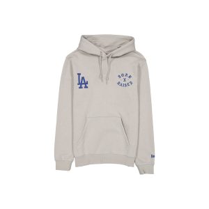 Born x Raised x Los Angeles Dodgers Gray Hoodie