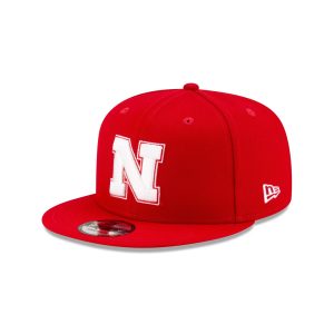 Nebraska Cornhuskers Red 9FIFTY Snapback Hat