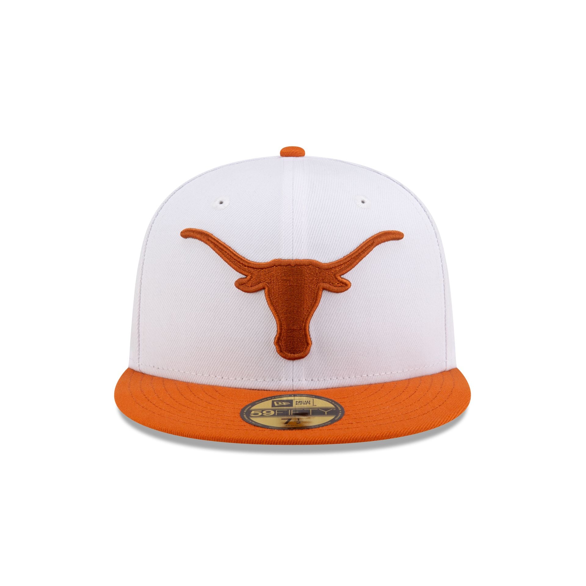 Texas Longhorns White 59FIFTY Fitted Hat - Image 2