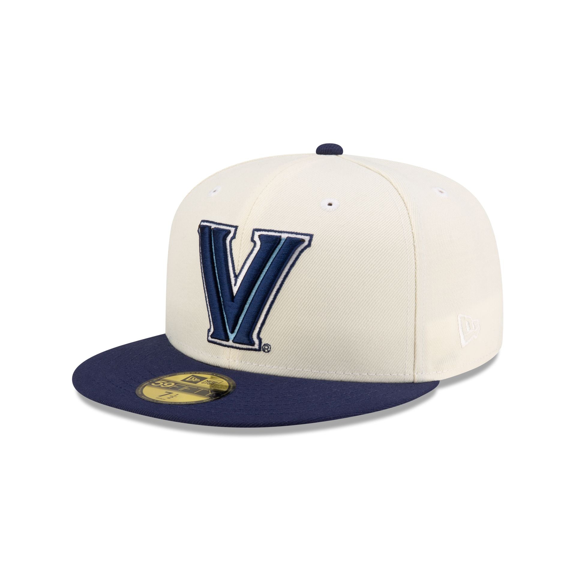 Villanova Wildcats White 59FIFTY Fitted Hat - Image 3