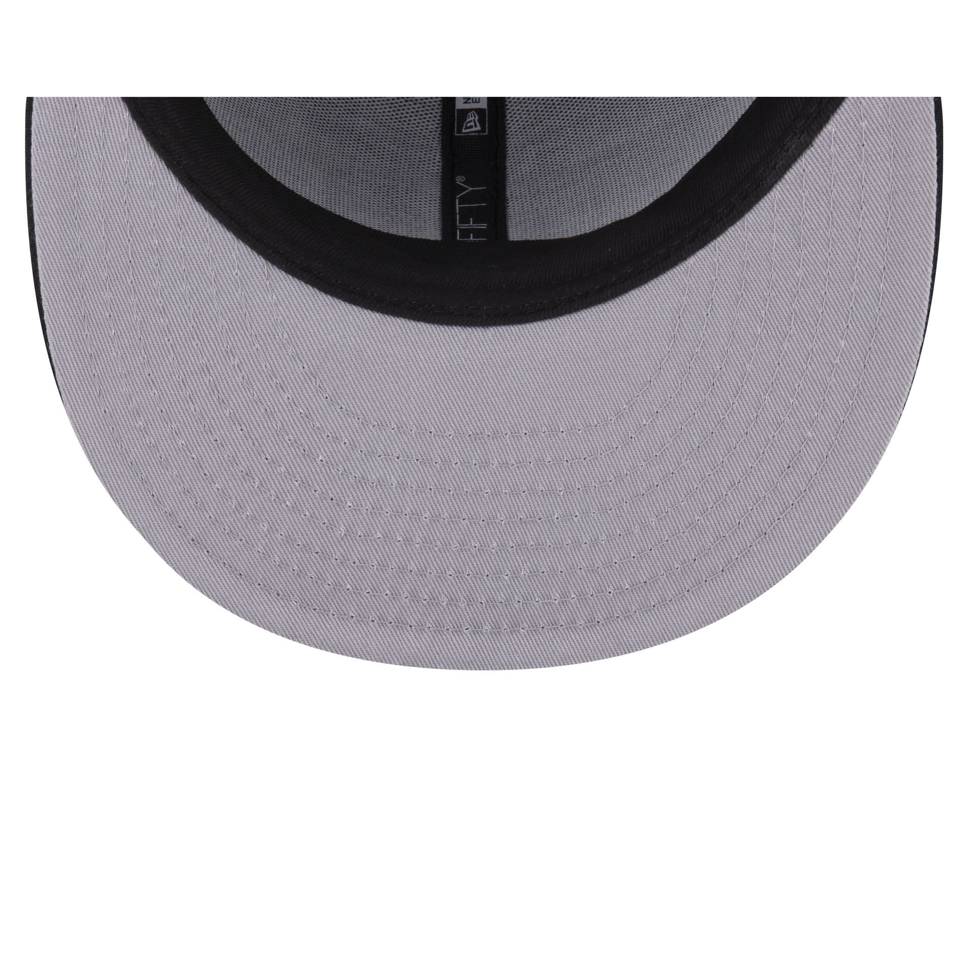 Notre Dame Fighting Irish Black on Black 59FIFTY Fitted Hat - Image 7