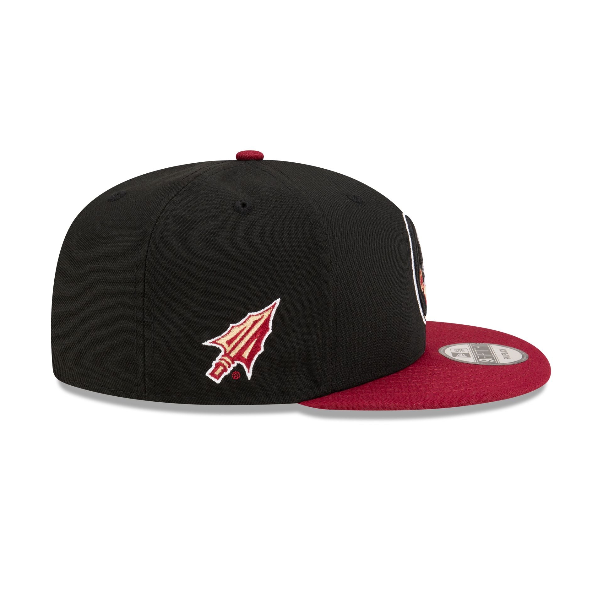 Florida State Seminoles Black 9FIFTY Snapback Hat - Image 4
