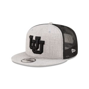 Utah Utes Gray 9FIFTY Snapback Hat