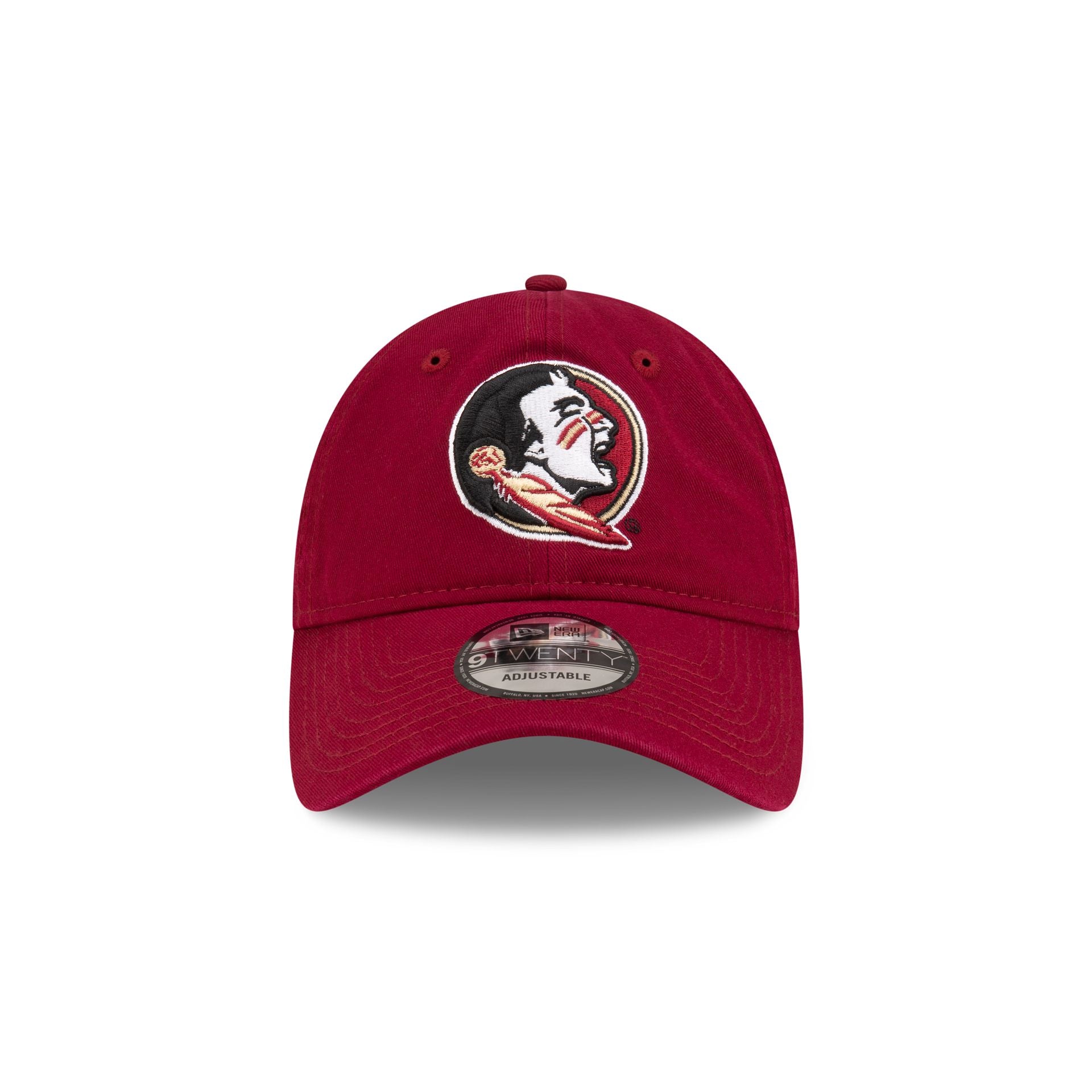 Florida State Seminoles Garnet 9TWENTY Adjustable Hat - Image 2