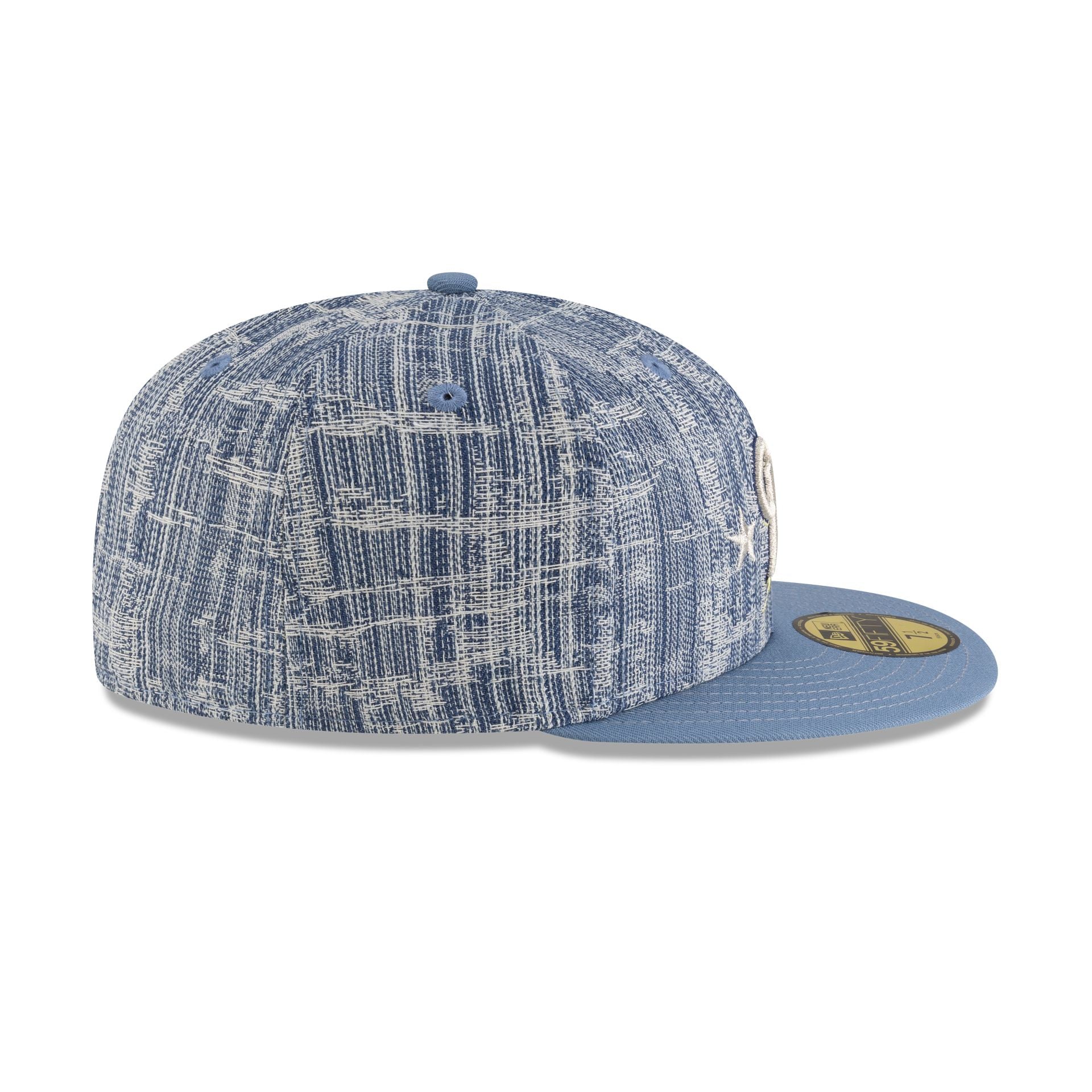 Tyler Herro x Milwaukee Brewers Distressed Denim 59FIFTY Fitted Hat - Image 5