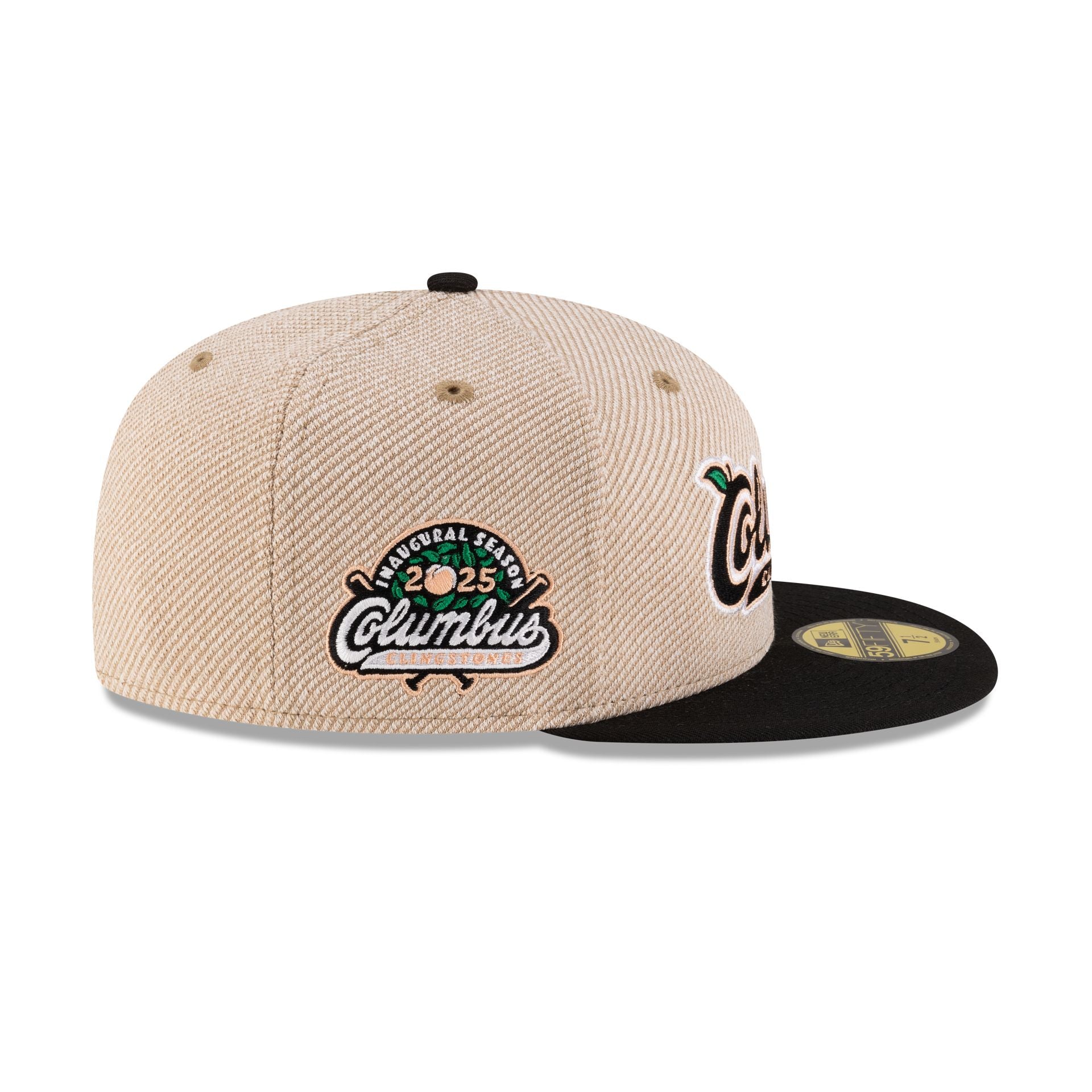 Columbus Clingstones Terry Heather Tan 59FIFTY Fitted Hat - Image 4