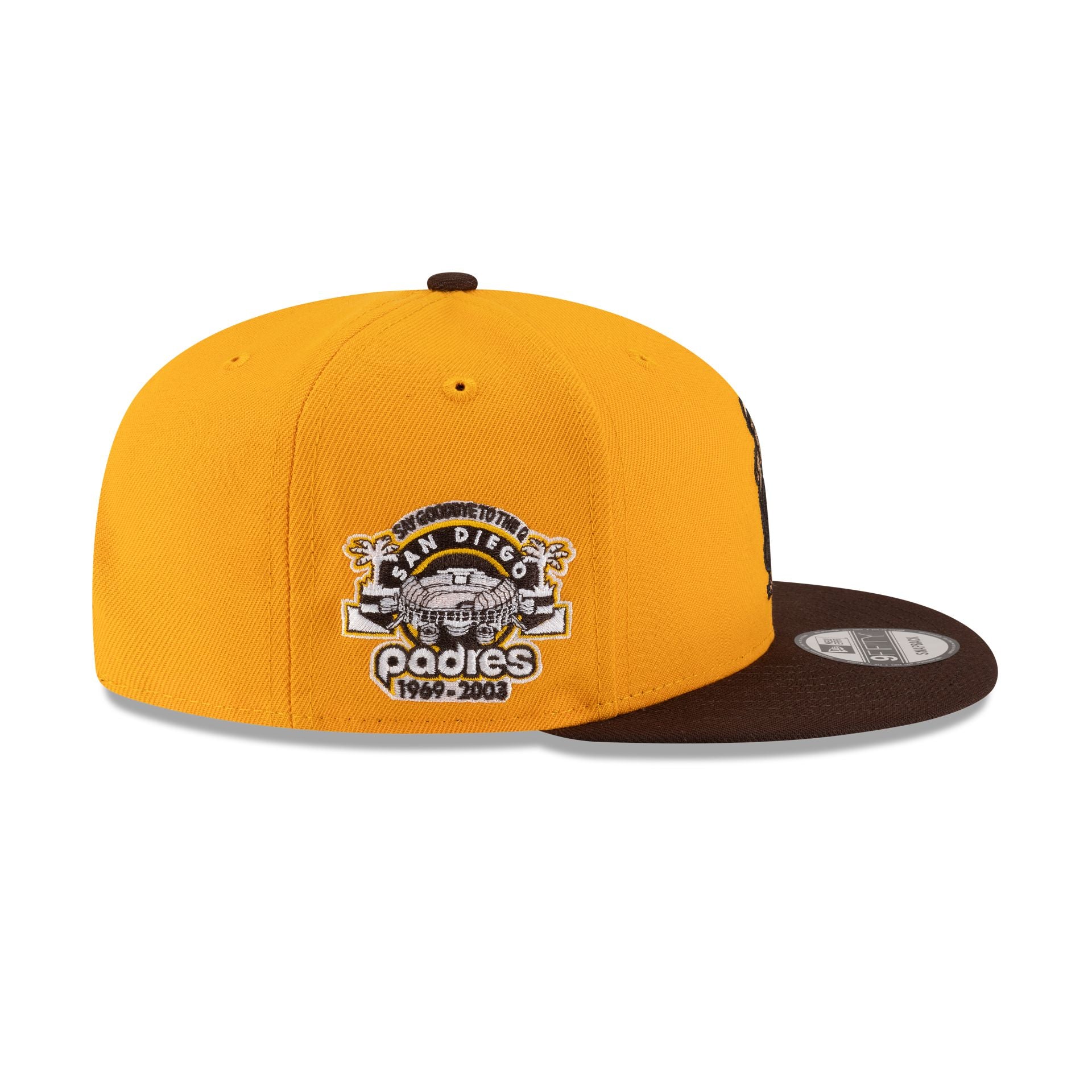 San Diego Padres Mascot Yellow 9FIFTY Snapback Hat - Image 4