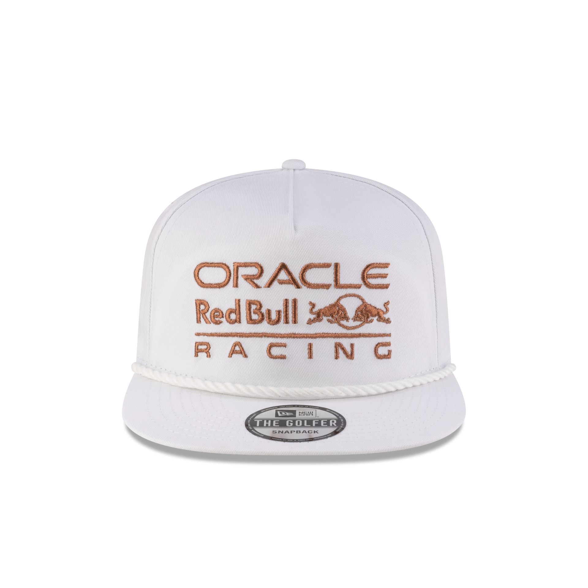 Oracle Red Bull Racing White Copper Golfer Hat - Image 2
