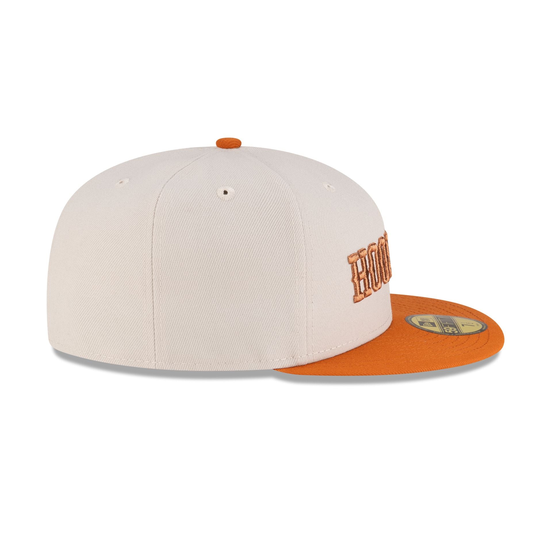 Texas Longhorns Stone Hook 'Em 59FIFTY Fitted Hat - Image 5