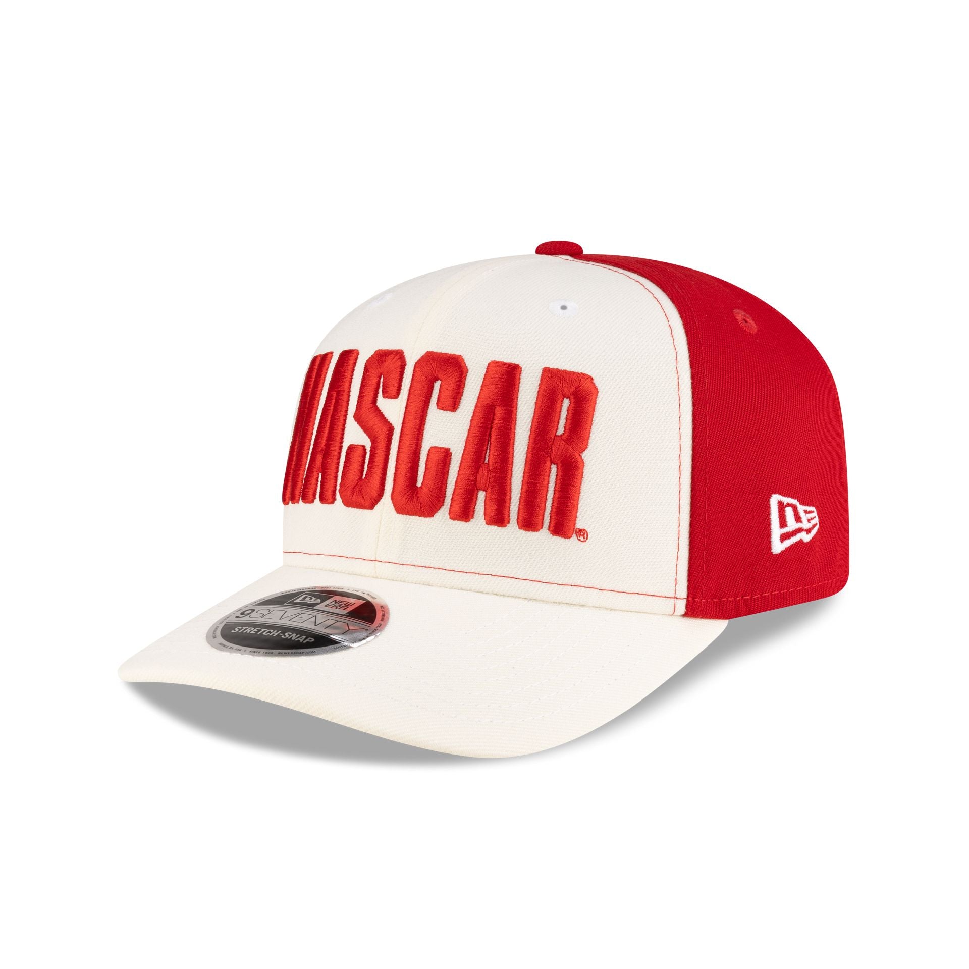 NASCAR Chicago Street Race Chrome Red 9SEVENTY Stretch-Snap Hat - Image 3