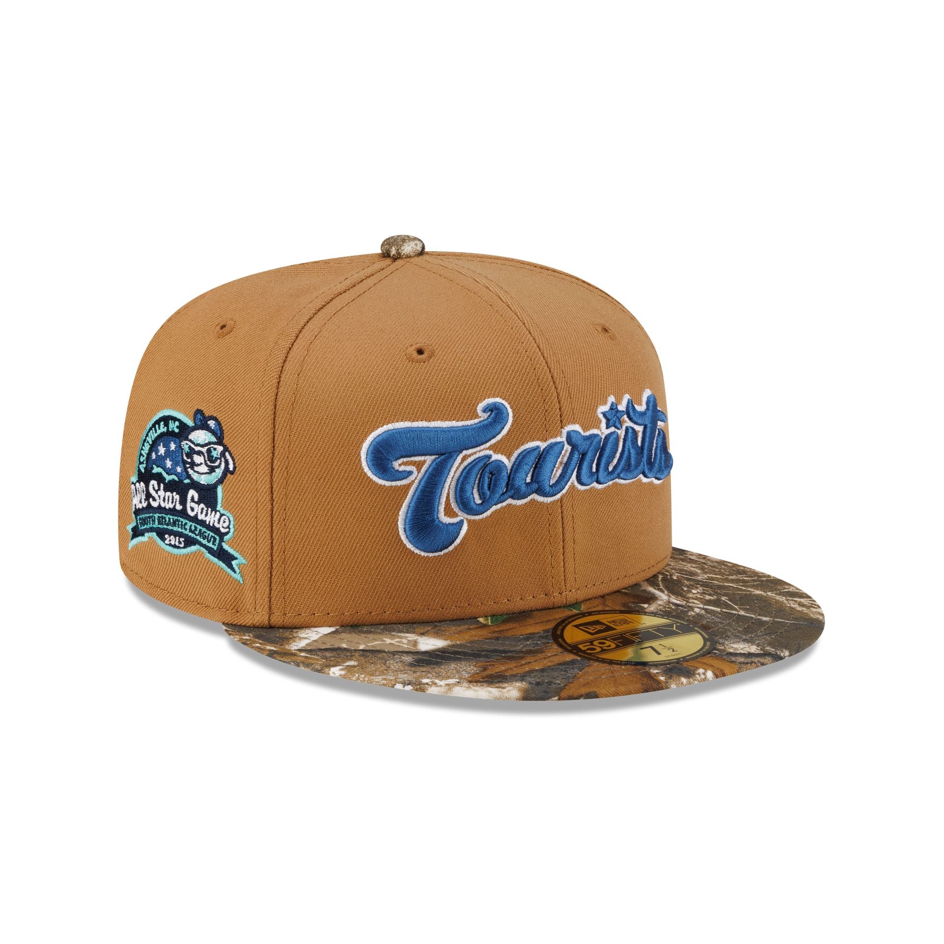 Just Caps Realtree Asheville Tourists 59FIFTY Fitted Hat
