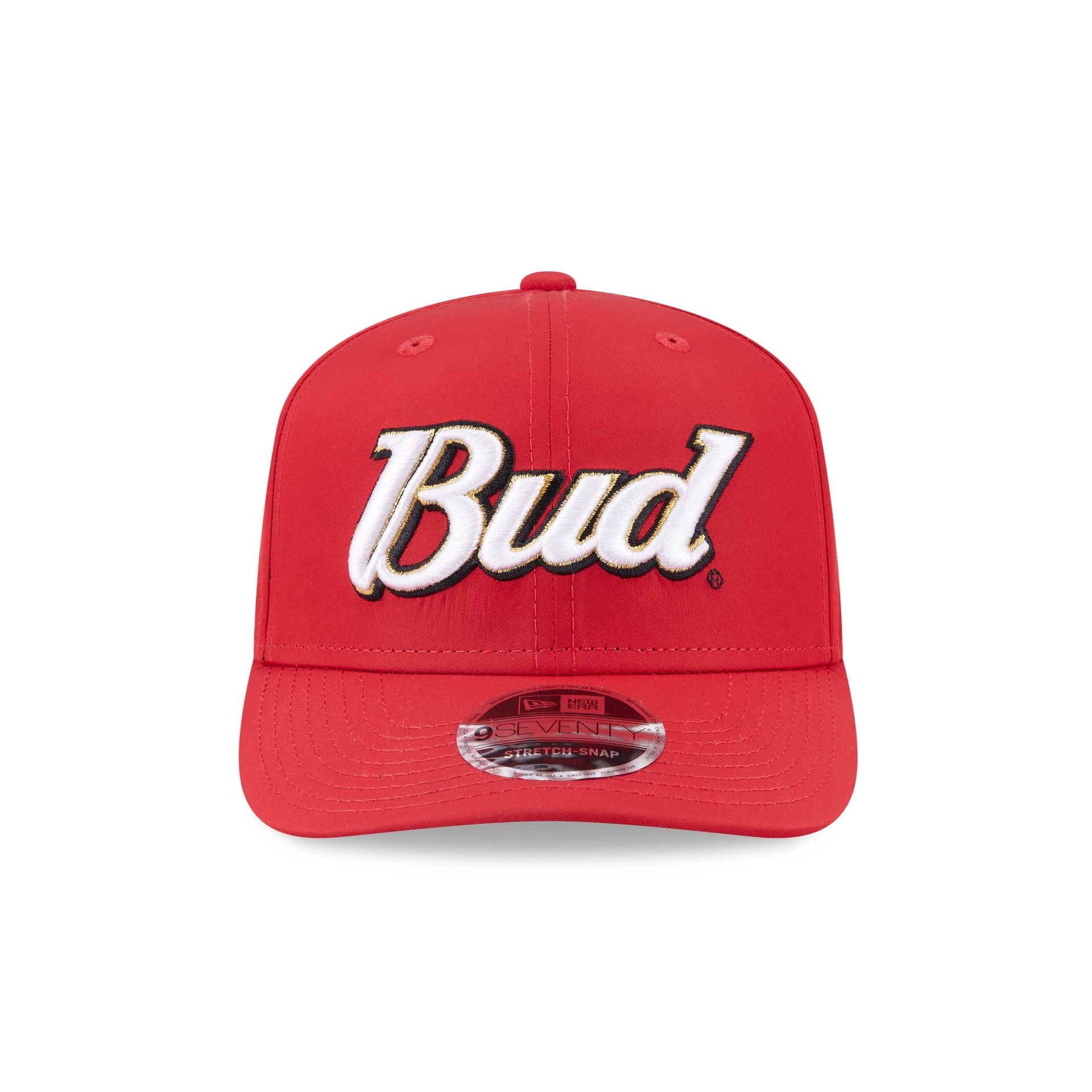 Dale Earnhardt Jr. x Budweiser Red 9SEVENTY Stretch-Snap Hat - Image 2