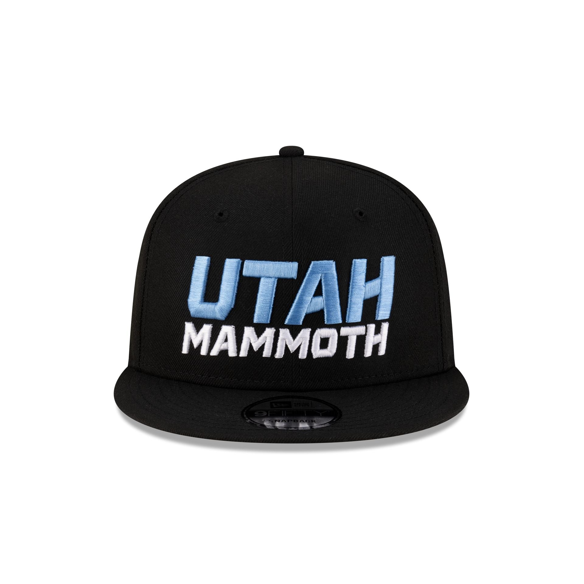 Utah Mammoth Black Stack 9FIFTY Snapback Hat - Image 2