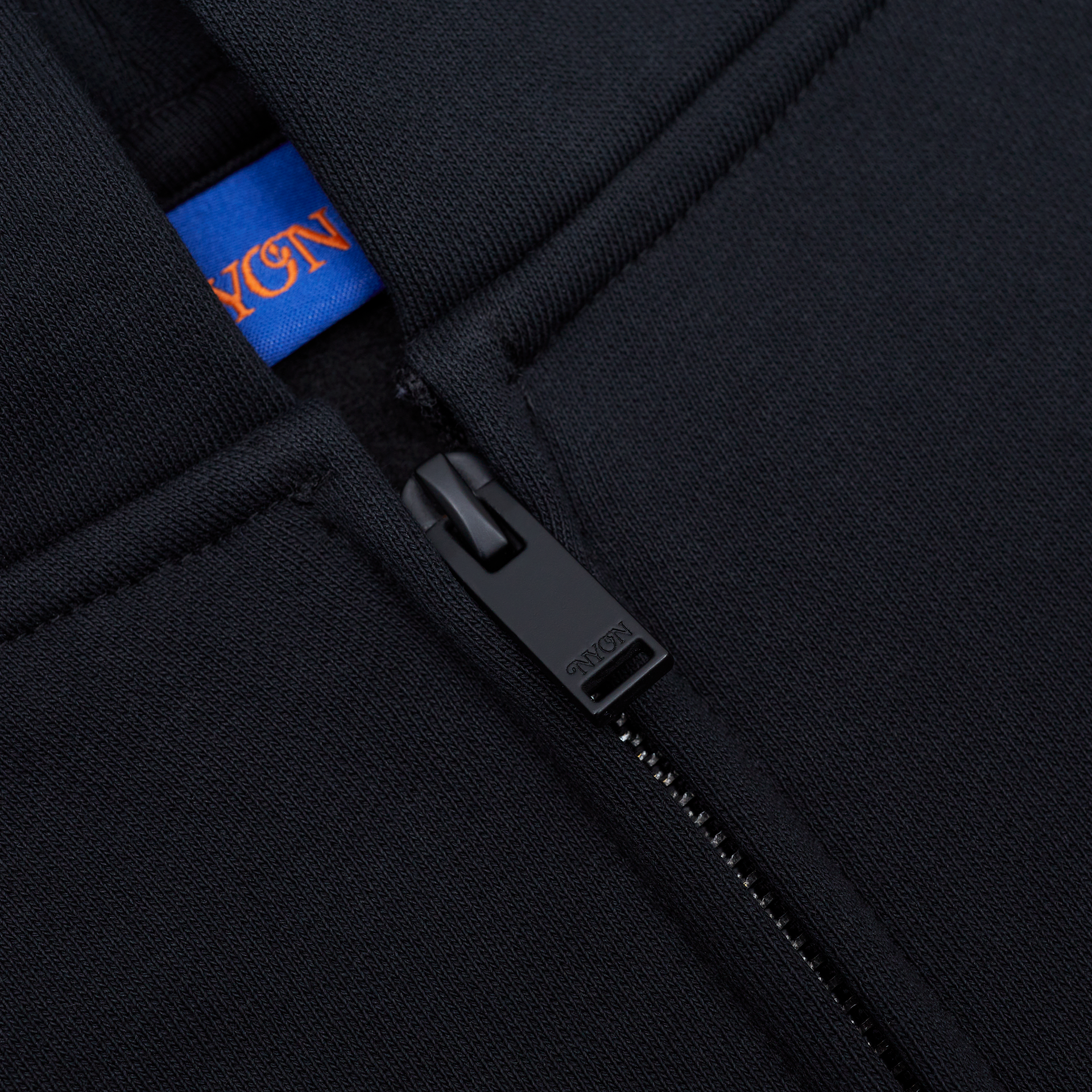New York or Nowhere x New York Mets Youth Black Full-Zip Hoodie - Image 3