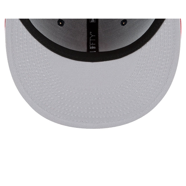 Cleveland Guardians Basic 9FIFTY Snapback Hat - Image 7