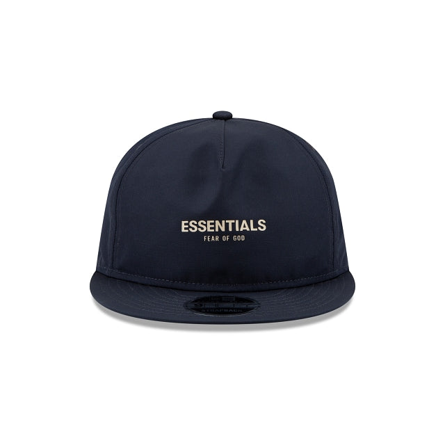 Navy Fear Of God Essentials Retro Crown 9FIFTY Strapback Hat - Image 2