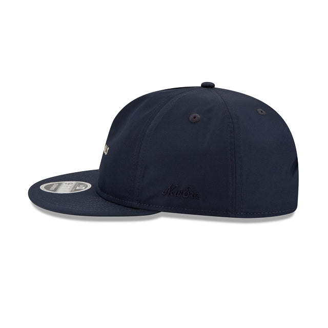 Navy Fear Of God Essentials Retro Crown 9FIFTY Strapback Hat - Image 5
